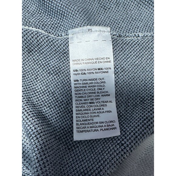 Chicos Leopard Print Long Sleeve Scoop Neck Lightweight Sweater Top Size 2 US L - Picture 5 of 7